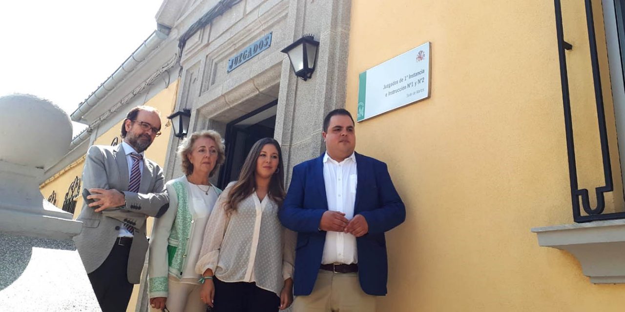 La Consejería de Justicia invierte más de 360.000 euros en obras de rehabilitación y mejora de la sede judicial de Martos