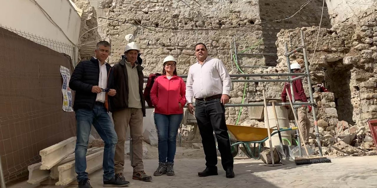 Avanzan a buen ritmo las obras de recuperación de la Torre Almedina