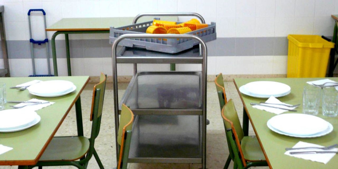 COMEDORES | Acuerdo para que la empresa Col Servicol se haga cargo de los comedores escolares este mismo mes