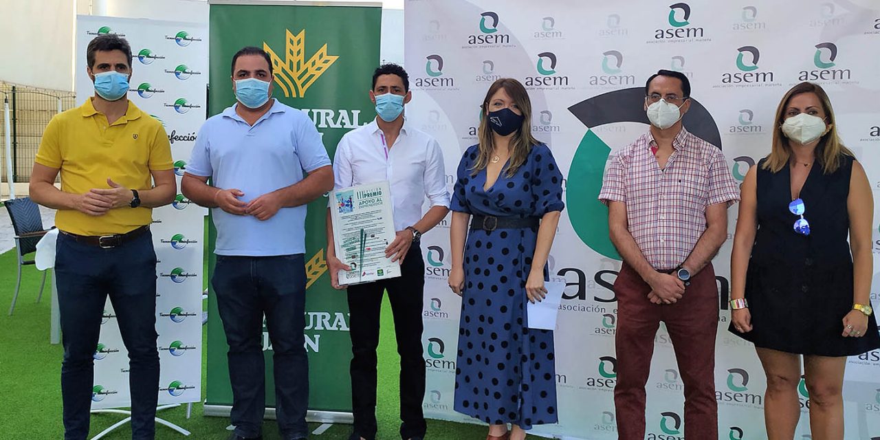 La empresa de desinfección Tecnoclean, gana el III Premio Apoyo al Emprendedor