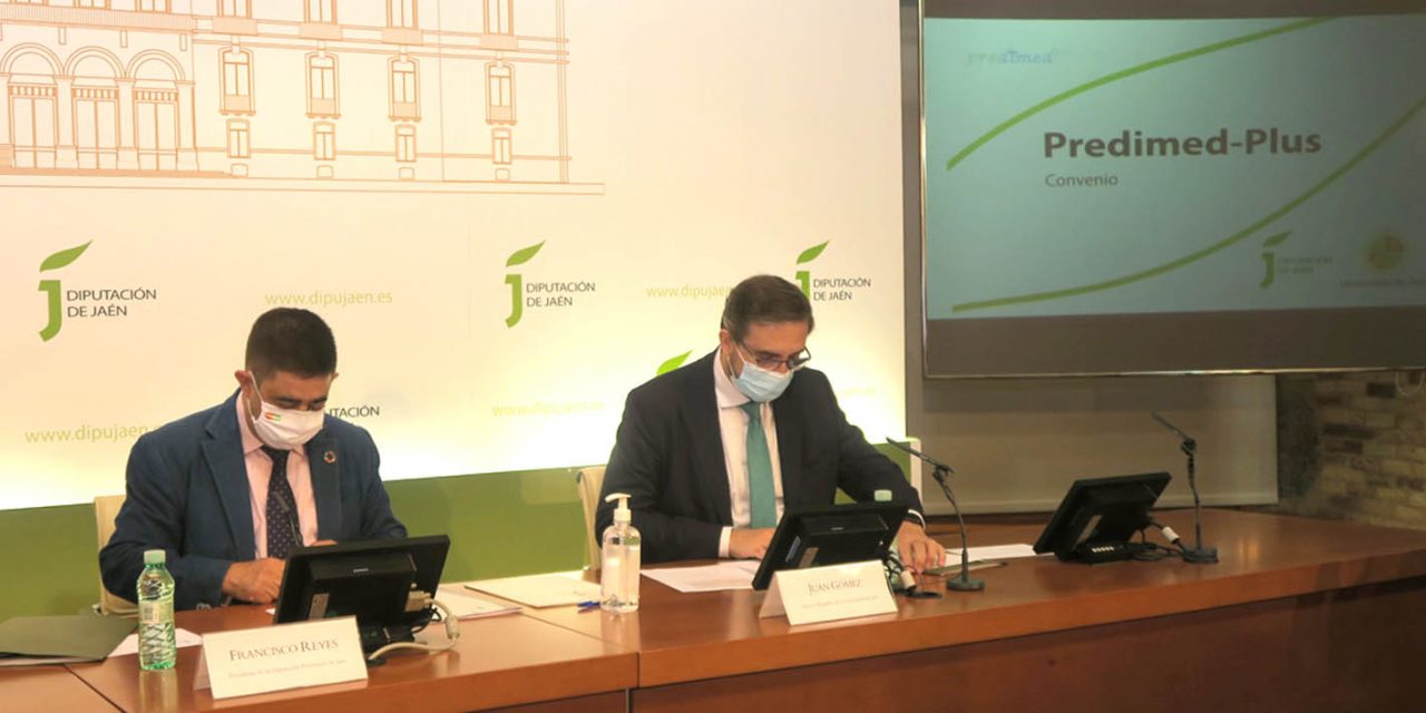 Diputación y UJA renuevan el convenio para desarrollar el Predimed-Plus y seguir dando razones para consumir AOVE