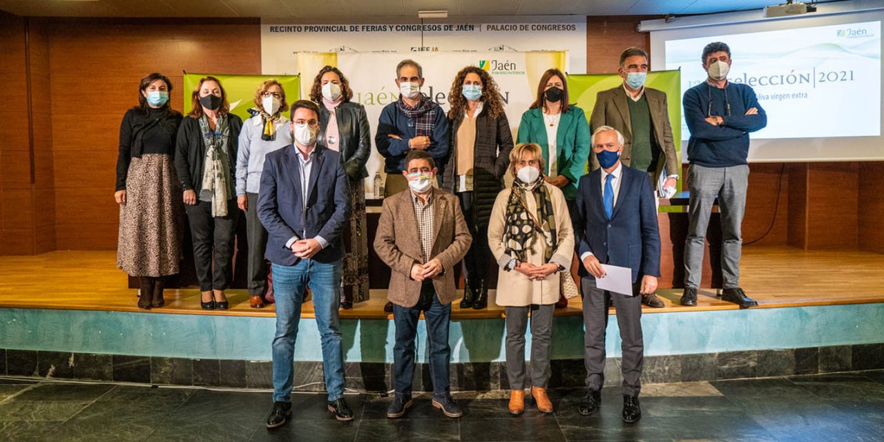 Diputación entrega el lunes los distintivos Jaén Selección 2021 a los mejores aceites de oliva virgen extra