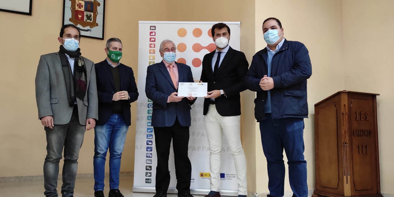 Educación premia al IES Fernando III de Martos y a la Fundación Andaltec por su impulso de la Formación Profesional