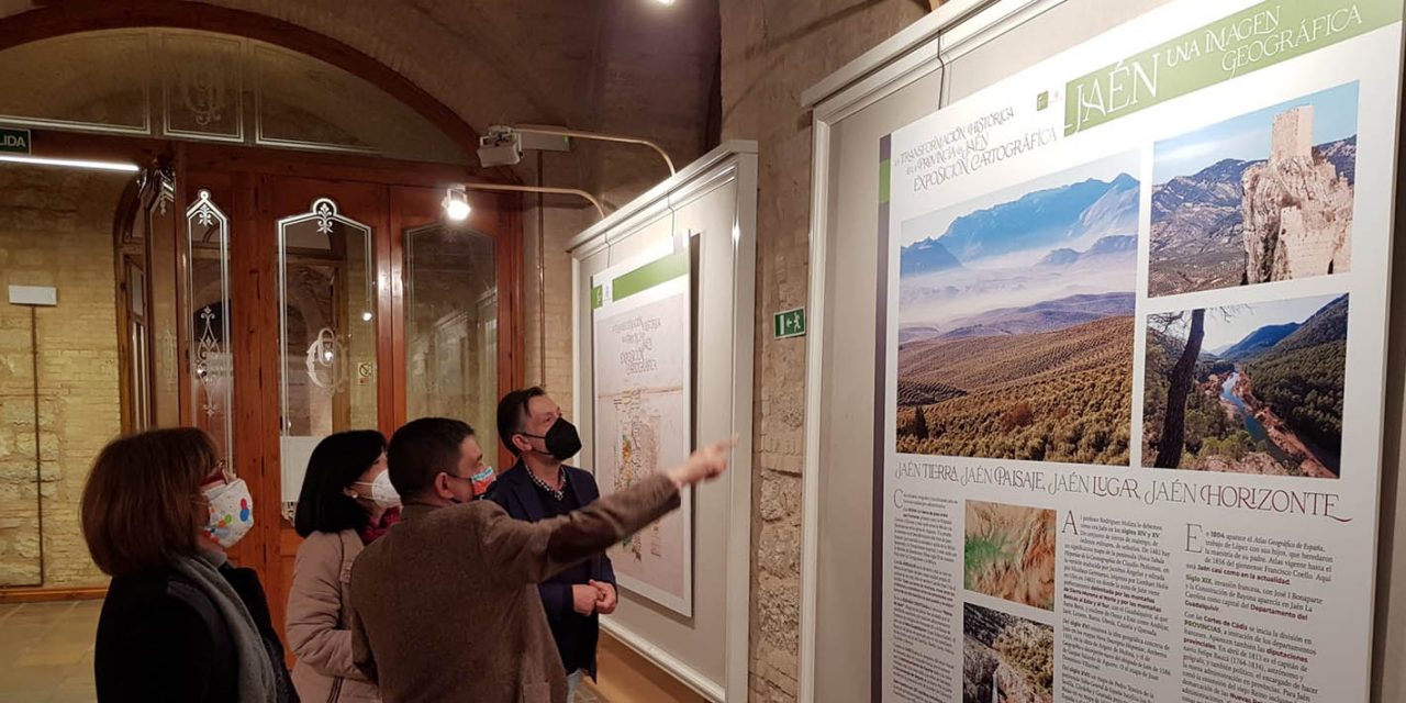 La Diputación acoge una muestra de cartografía histórica que refleja la evolución territorial de la provincia de Jaén