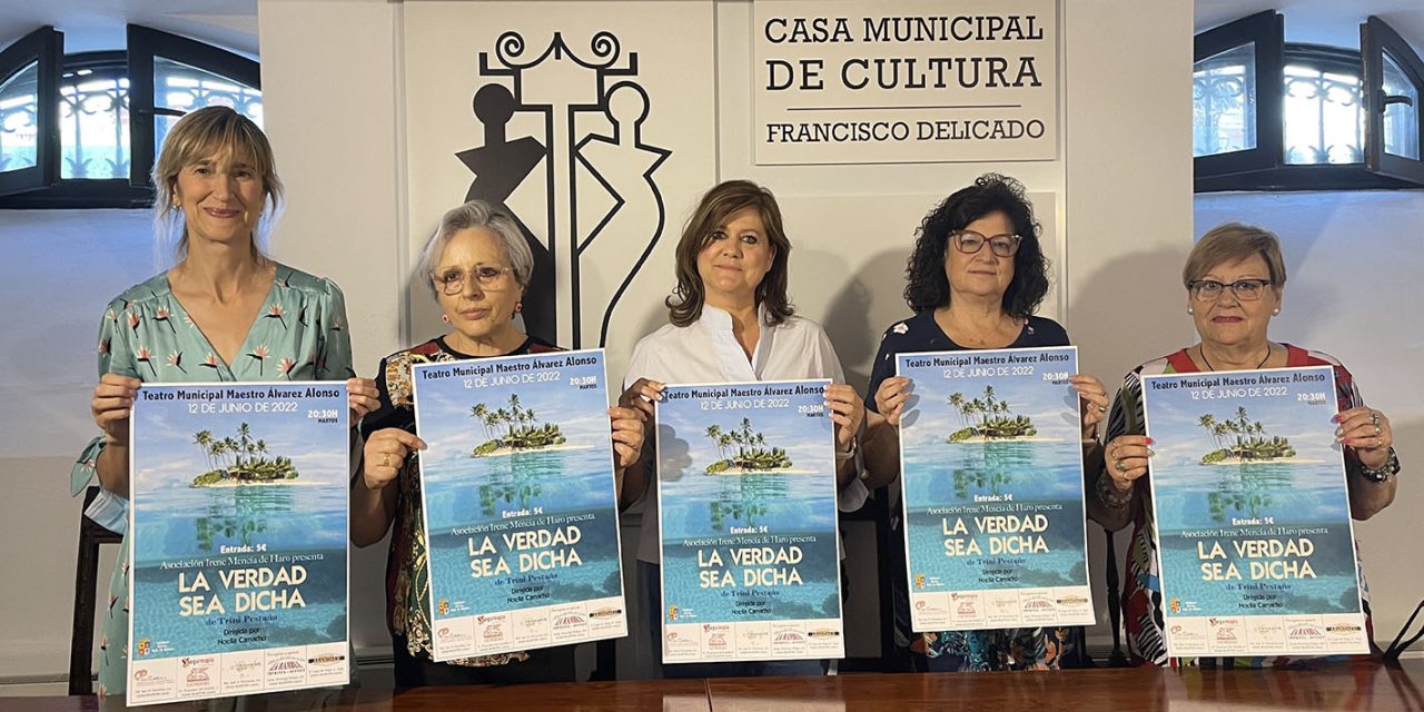 El Teatro Municipal acogerá el estreno de la obra “La verdad sea dicha” escrita, dirigida y representadas por mujeres marteñas