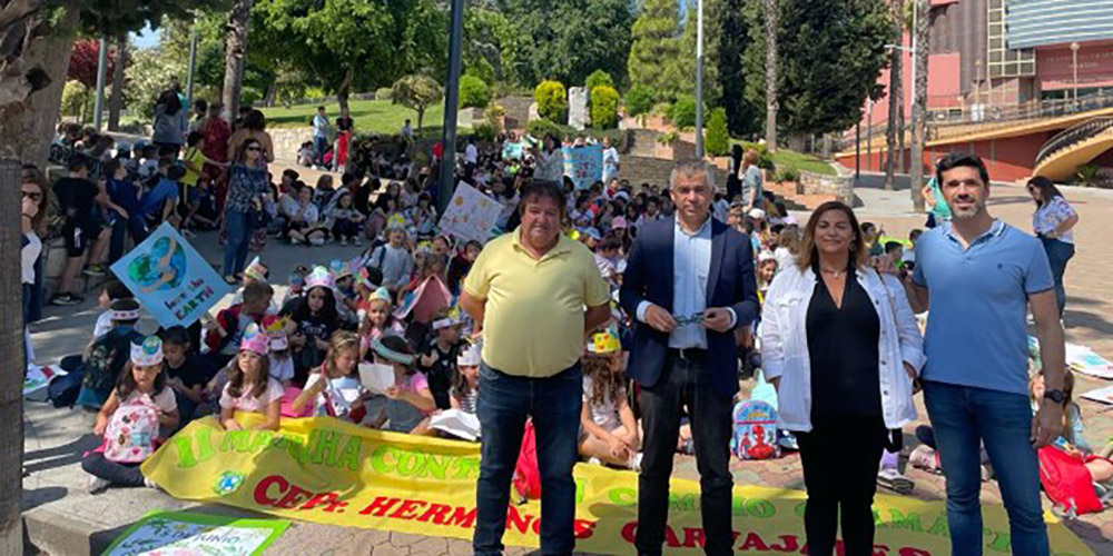 Marcha escolar contra el cambio climático