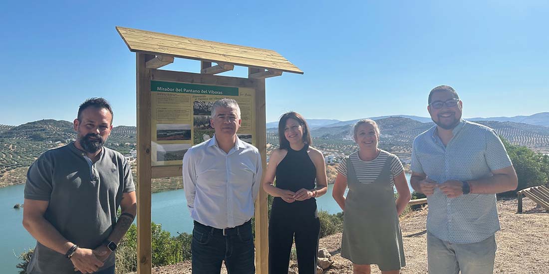 Inaugurada la recuperación del mirador de Las Casillas